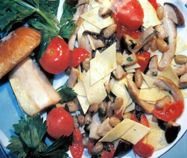Legane porcini e borlotti